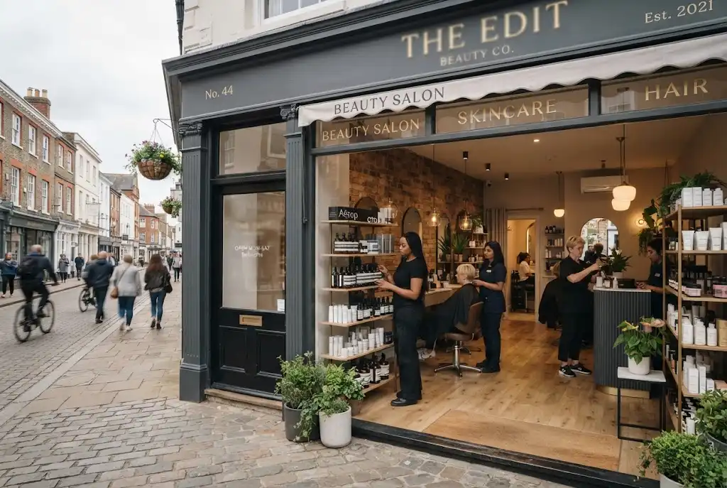 Beauty places offering hair, skincare and beauty treatments in the UK