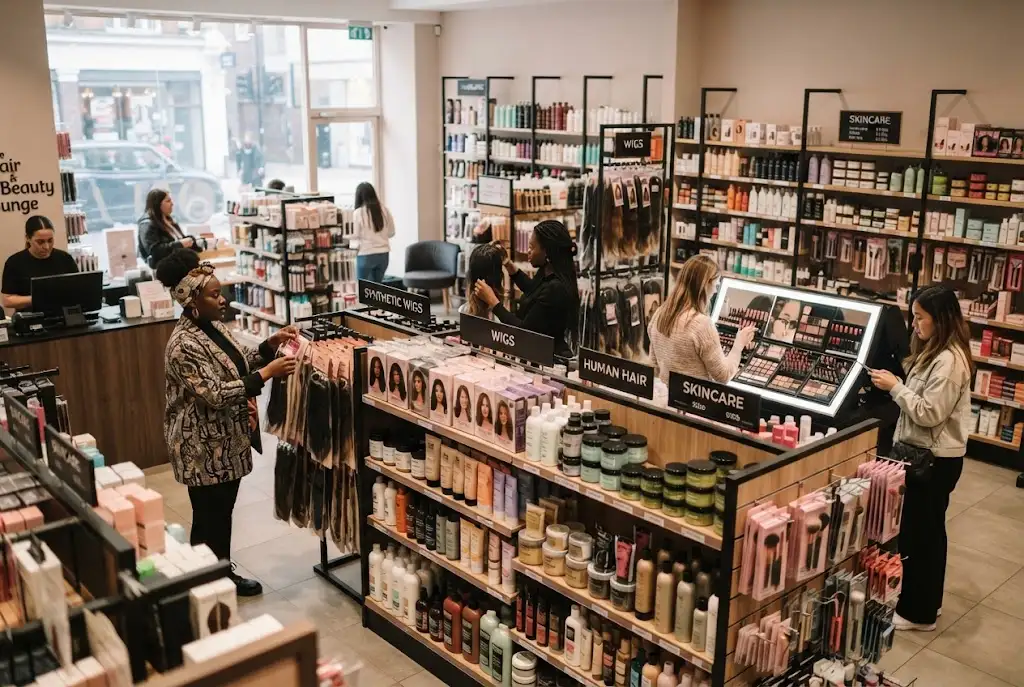 Beauty Queens specialist hair, cosmetics and beauty retail store in the UK