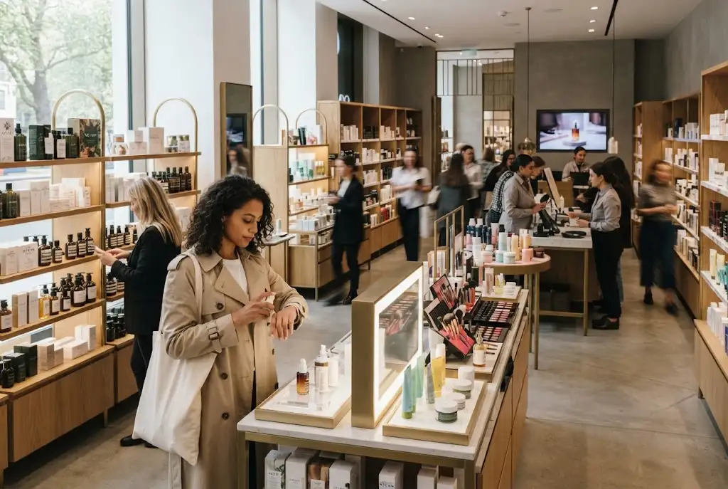 Beauty retail trends shaping modern UK beauty shopping