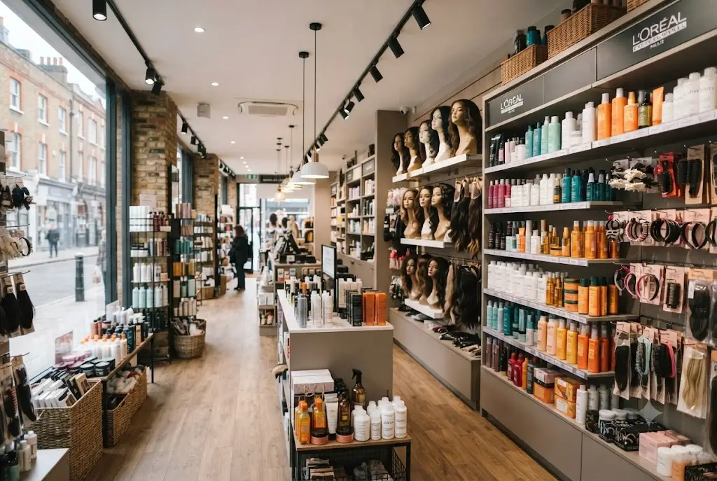Hair shops near me with hair care products, extensions and beauty supplies